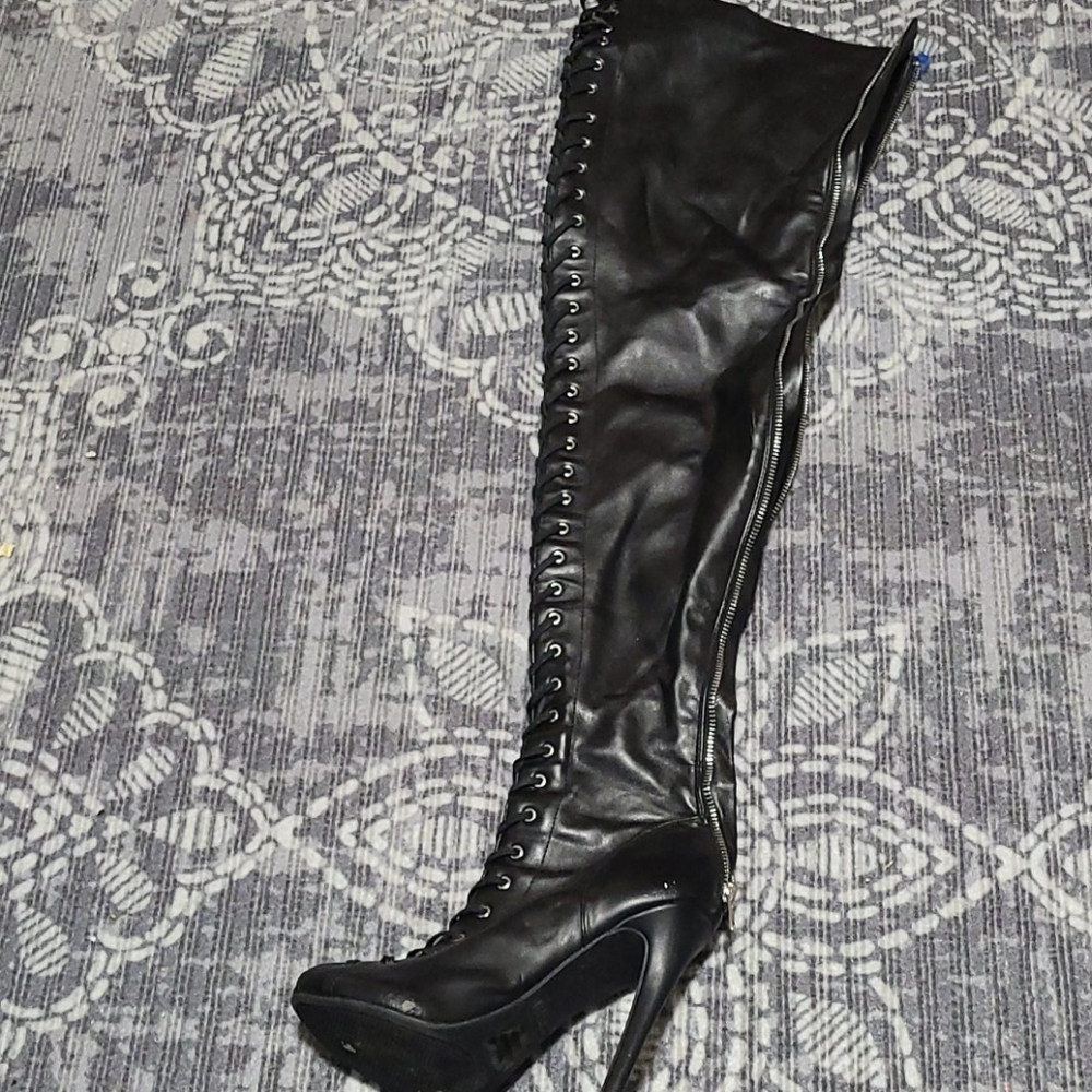 Thigh high boots